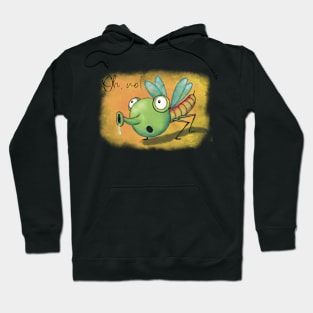 Funny cute fantasy mosquito Hoodie